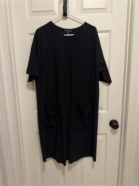 Oska Women’s Black Button Down Dress Langlook Size 1